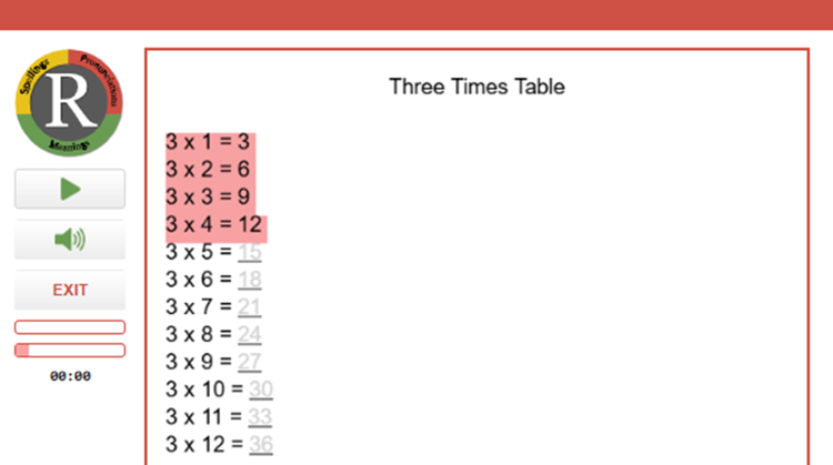 Math facts demonstration preview